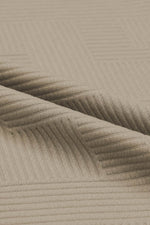 Load image into Gallery viewer, Black Textured Loose Fit T Shirt and Drawstring Pants Set - Fashion Queen