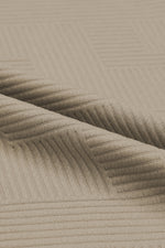 Load image into Gallery viewer, Black Textured Loose Fit T Shirt and Drawstring Pants Set