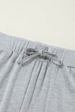 Load image into Gallery viewer, Black Split Long Cardigan and Skinny Pants Lounge Set - Fashion Queen