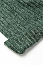 Load image into Gallery viewer, Mist Green Ribbed Keyhole Short Sleeve Wide Leg Jumpsuit - Fashion Queen - 10