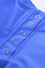 Load image into Gallery viewer, Black Square Neck Sleeveless Fashion Print Tankini Set - Fashion Queen