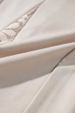 Load image into Gallery viewer, Black Boho Lace Patchwork Wide Leg High Waist Pants - Fashion Queen