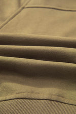 Load image into Gallery viewer, Valerian Quarter Zip Stand Neck Kangaroo Pocket Sweatshirt - Fashion Queen