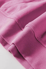 Load image into Gallery viewer, Bonbon Fleece Lined Zip Up Stand Collar Thumbhole Sleeve Sweatshirt - Fashion Queen