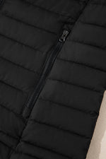 Load image into Gallery viewer, Myosotis Solid Color Quilted Zip-up Puffer Jacket - Fashion Queen
