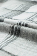 Load image into Gallery viewer, Brown Plaid Flap Pockets Shacket - Fashion Queen