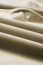 Load image into Gallery viewer, Beige Plain Crew Neck Pullover Sweatshirt - Fashion Queen