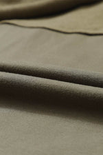 Load image into Gallery viewer, Black Flap Pocket Drawstring Hood Zip Up Jacket - Fashion Queen