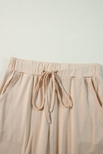 Load image into Gallery viewer, Black Split Long Cardigan and Skinny Pants Lounge Set - Fashion Queen