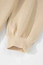 Load image into Gallery viewer, Black Loose Patchwork Crewneck Plus Size Sweatshirt - Fashion Queen