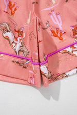 Load image into Gallery viewer, Blossom Cowgirl Country Print Pajamas Set - Fashion Queen
