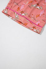 Load image into Gallery viewer, Blossom Cowgirl Country Print Pajamas Set - Fashion Queen