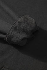 Load image into Gallery viewer, White Fleece Lined Kangaroo Pocket Drawstring Chunky Hoodie - Fashion Queen