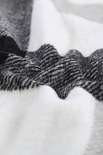 Load image into Gallery viewer, Khaki Plaid Color Block Buttoned Long Sleeve Jacket with Pocket - Fashion Queen