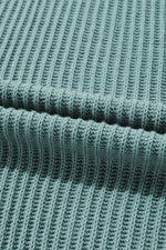 Load image into Gallery viewer, Apricot Short Sleeve Side Slit Oversized Sweater - Fashion Queen