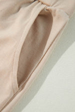 Load image into Gallery viewer, Black Split Long Cardigan and Skinny Pants Lounge Set - Fashion Queen