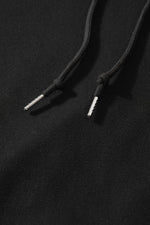 Load image into Gallery viewer, White Fleece Lined Kangaroo Pocket Drawstring Chunky Hoodie - Fashion Queen