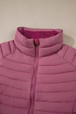 Load image into Gallery viewer, Myosotis Solid Color Quilted Zip-up Puffer Jacket - Fashion Queen