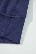 Load image into Gallery viewer, Bonbon Fleece Lined Zip Up Stand Collar Thumbhole Sleeve Sweatshirt - Fashion Queen