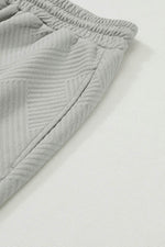 Load image into Gallery viewer, White Ultra Loose Textured 2pcs Slouchy Outfit - Fashion Queen