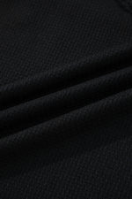 Load image into Gallery viewer, Black Lace Patchwork Flounce Sleeve Slim Fit Top