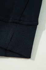 Load image into Gallery viewer, Valerian Quarter Zip Stand Neck Kangaroo Pocket Sweatshirt - Fashion Queen