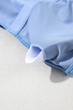 Load image into Gallery viewer, Rose Red Crisscross Straps Tie Back Flared One Piece Swimsuit - Fashion Queen