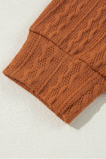 Load image into Gallery viewer, Canton Textured Knit Side Pockets Open Front Cardigan - Fashion Queen