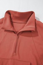 Load image into Gallery viewer, Bonbon Fleece Lined Zip Up Stand Collar Thumbhole Sleeve Sweatshirt - Fashion Queen