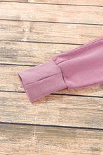 Load image into Gallery viewer, Bonbon Fleece Lined Zip Up Stand Collar Thumbhole Sleeve Sweatshirt - Fashion Queen