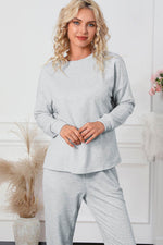 Load image into Gallery viewer, Long Sleeve Pullover and Jogger Pants Lounge Set - Fashion Queen