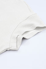 Load image into Gallery viewer, Black Textured Loose Fit T Shirt and Drawstring Pants Set