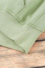 Load image into Gallery viewer, Bonbon Fleece Lined Zip Up Stand Collar Thumbhole Sleeve Sweatshirt - Fashion Queen