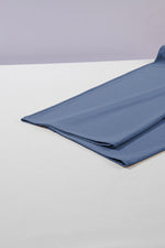 Load image into Gallery viewer, Sail Blue High Waisted Tie Front Side Pocket Wide Leg Flowy Casual Pants