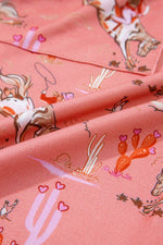 Load image into Gallery viewer, Blossom Cowgirl Country Print Pajamas Set - Fashion Queen