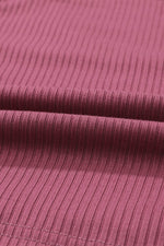 Load image into Gallery viewer, Black Solid Color Ribbed Crop Top Long Pants Set - Fashion Queen