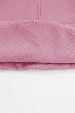 Load image into Gallery viewer, Bonbon Fleece Lined Zip Up Stand Collar Thumbhole Sleeve Sweatshirt - Fashion Queen