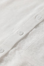 Load image into Gallery viewer, White Pure Color Patch Pocket Shirt