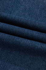 Load image into Gallery viewer, Sky Blue Cropped High Rise Wide Leg Jeans - Fashion Queen -  15