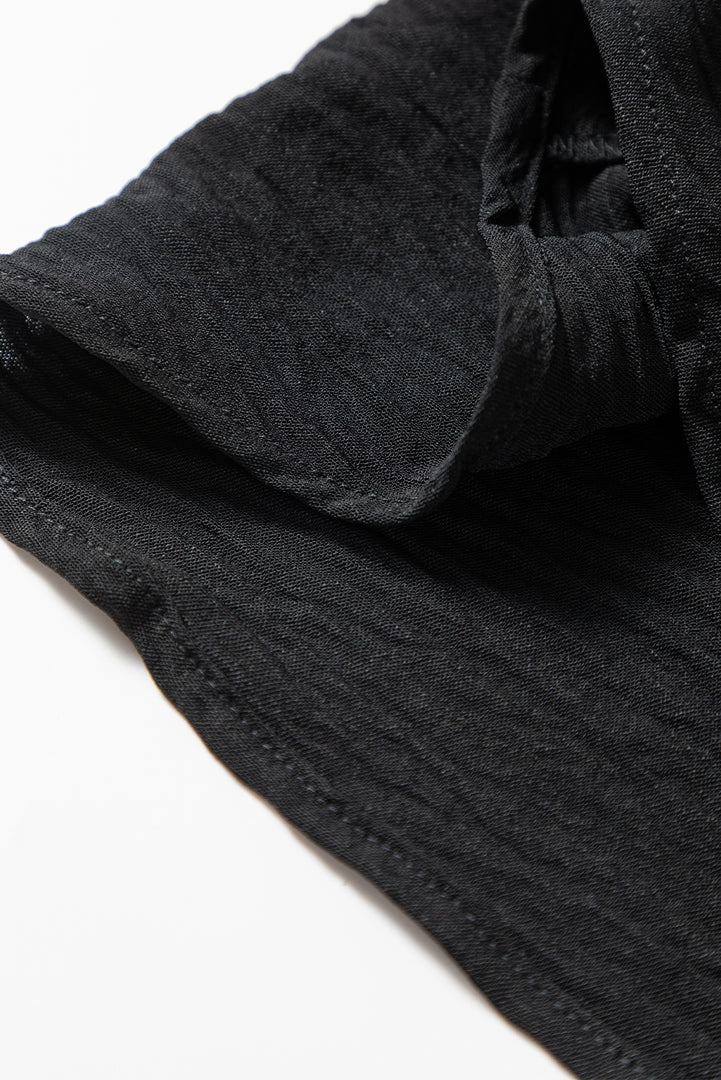 White Pure Color Patch Pocket Shirt