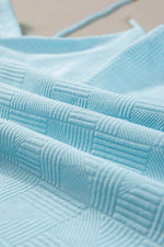 Load image into Gallery viewer, White Textured Cropped Hoodie and Shorts Set - Fashion Queen