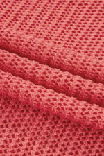 Load image into Gallery viewer, Coral Crochet Hollow-out Jumper Top Sweater