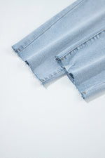 Load image into Gallery viewer, Beau Blue Mid Rise Ankle-Length Distressed Skinny Jeans