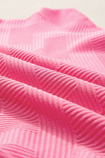 Load image into Gallery viewer, Black Textured Loose Fit T Shirt and Drawstring Pants Set - Fashion Queen