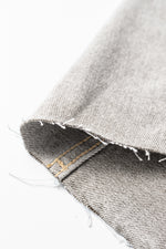 Load image into Gallery viewer, Dusk Blue Color Block Patchwork Flap Detail Distress Denim Jacket