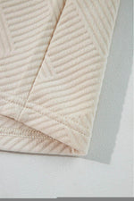 Load image into Gallery viewer, Black Solid Color Textured Long Sleeve Shift Dress - Fashion Queen