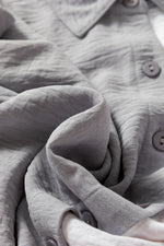 Load image into Gallery viewer, Dusty Pink Color Block/Pure Color Patch Pocket Shirt