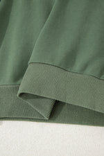 Load image into Gallery viewer, Black Button Drawstring Hooded Pullover and Casual Short Set