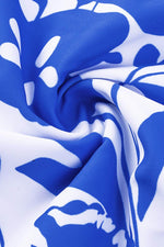 Load image into Gallery viewer, Black Square Neck Sleeveless Fashion Print Tankini Set - Fashion Queen