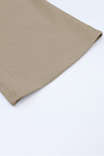 Load image into Gallery viewer, Black Textured Loose Fit T Shirt and Drawstring Pants Set